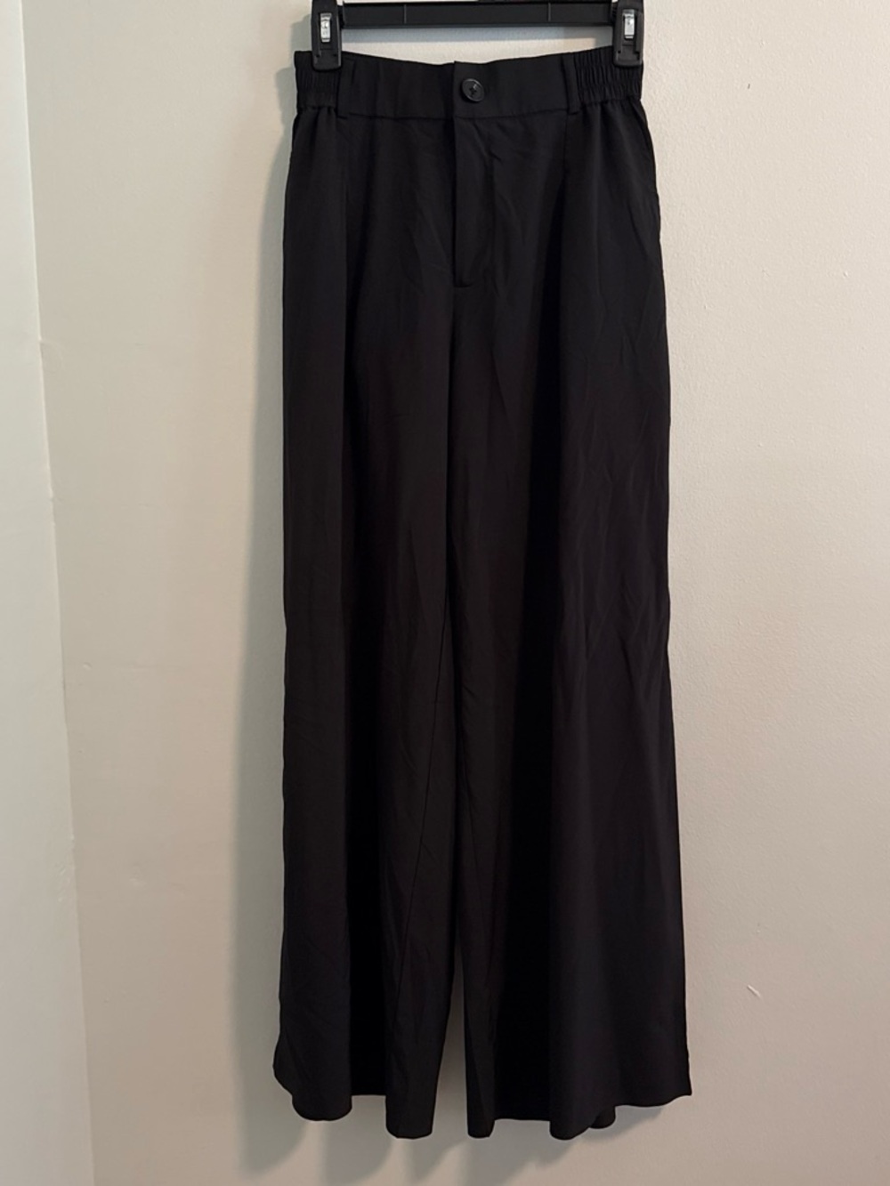 ZYIA Black Montmartre Wide-Leg Women's Pants